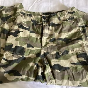 Camo cargo pants
